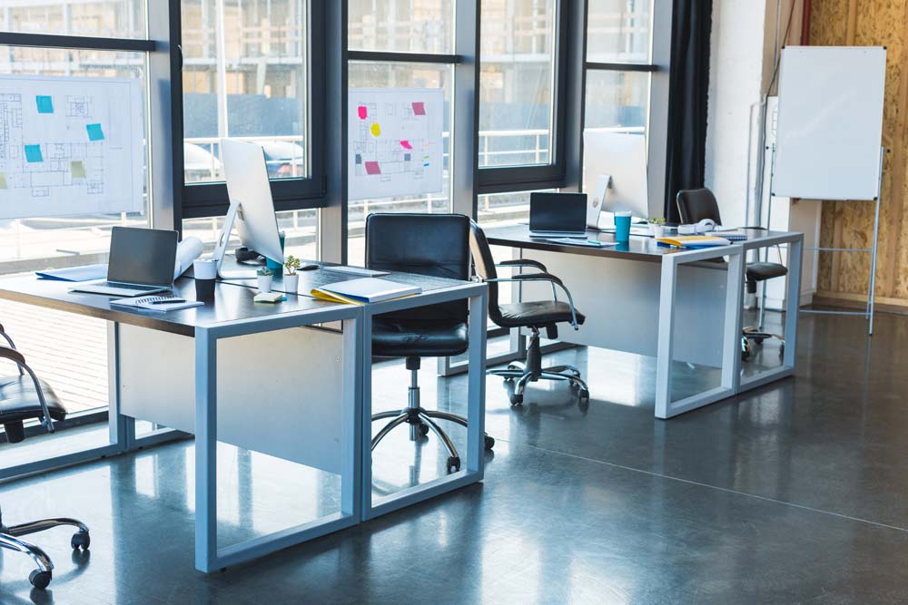a spotless work environment